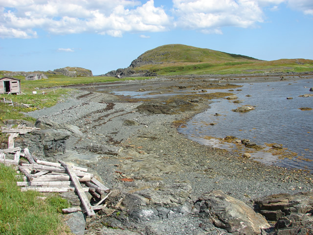 Le Sommet de la Croix from Frommy Island.